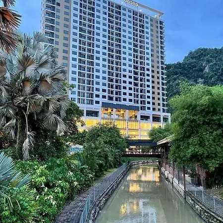 Hotspring 2 Room Suite With Themepark View Sunway Onsen 8 Pax Tambun Exterior photo