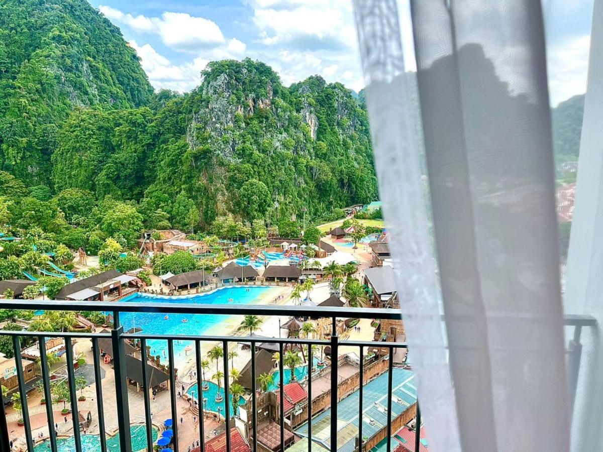 Hotspring 2 With Themepark View Sunway Onsen 8 Pax Apartment Tambun